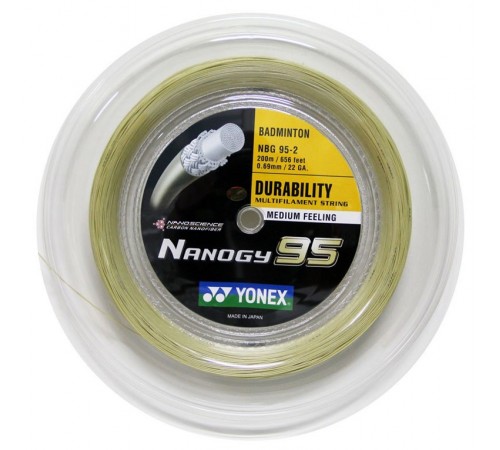 Струна Yonex Nanogy 95 (200m) Струна Yonex Nanogy 95 (200m)
