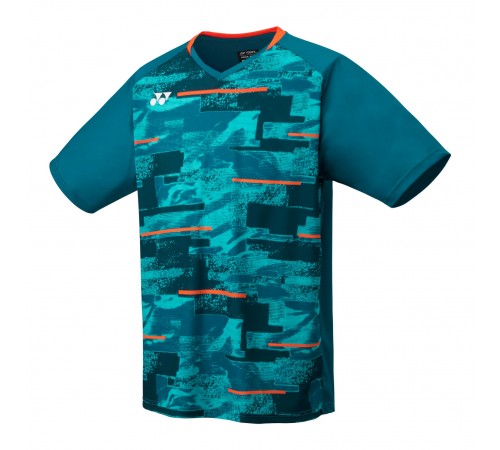 Футболка Чоловіча Yonex YM0034 Crew Neck Blue Green Футболка Чоловіча Yonex YM0034 Crew Neck Blue Green