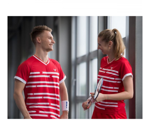 Футболка жіноча VICTOR Denmark Red 6618 Футболка жіноча VICTOR Denmark Red 6618