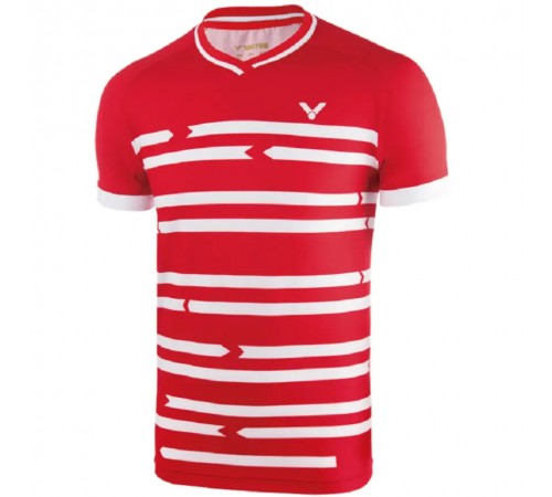 Футболка чоловіча VICTOR Denmark Red 6628 Футболка чоловіча VICTOR Denmark Red 6628
