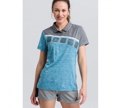 Поло жіноче Erima 1111916 Blue/Gray Поло жіноче Erima 1111916 Blue/Gray