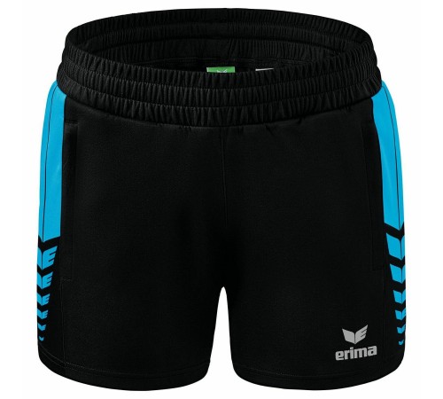 Шорти жіночі Erima 1152207 Black/Blue Шорти жіночі Erima 1152207 Black/Blue