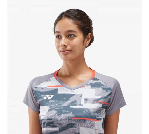 Футболка Жіноча Yonex YW0034 Crew Neck Gray Футболка Жіноча Yonex YW0034 Crew Neck Gray