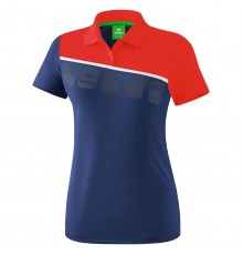 Поло жіноче Erima 1111917 Navy/Red