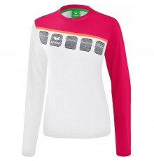 Футболка з довгим рукавом Erima 1331918 White/Pink