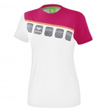 Футболка жіноча Erima 1081921 White/Rose