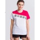 Футболка жіноча Erima 1081921 White/Rose