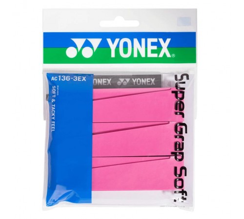 Намотка Yonex AC136EX Super Grap Soft (3 шт)