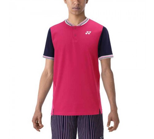 Футболка Чоловіча Yonex 10499 Tournament Polo Rose Pink